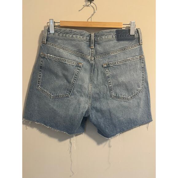 ÉTICA Skylar Cut Off Shorts Women's sz. 26  Blue Organic Cotton Vacation Beachy - Picture 4 of 9